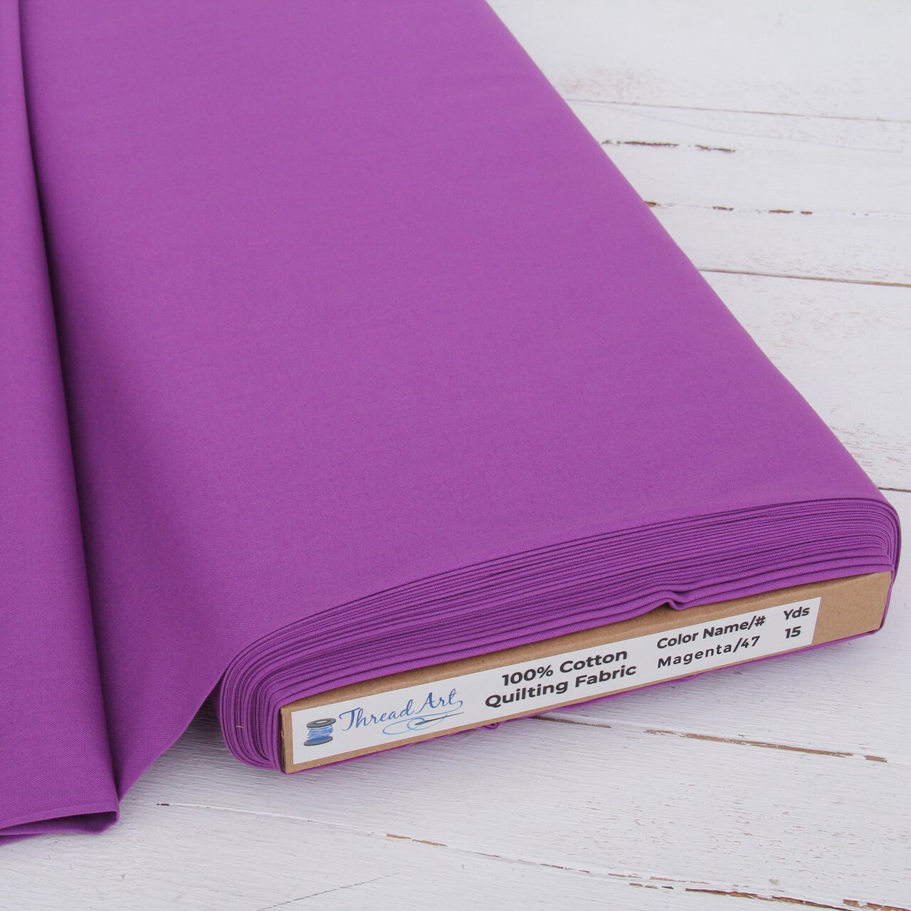 ThreadArt Premium Cotton Quilting Fabric - 44" Width - 100% Cotton - Quilting, Sewing, Crafts - 30 Colors Available - By the Yard, 3 Yard Cuts, or 10 Yard Cuts